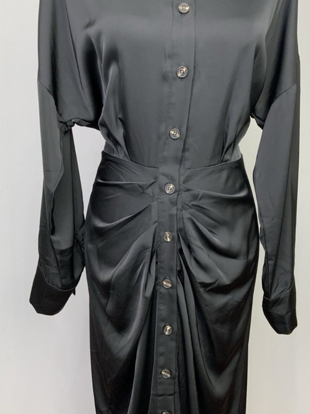 Draped Front Tie Back